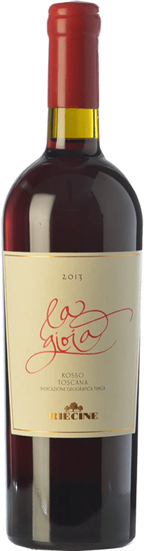 Бесплатная доставка | Красное вино Riecine La Gioia I.G.T. Toscana Тоскана Италия Sangiovese 75 cl