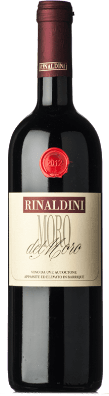 Spedizione Gratuita | Vino rosso Rinaldini Moro del Moro I.G.T. Emilia Romagna Emilia-Romagna Italia Ancellotta, Lambrusco 75 cl