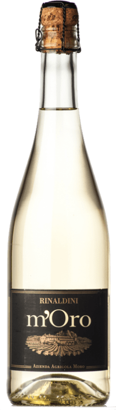 9,95 € | Weißer Sekt Rinaldini M'Oro Frizzante — Perlwein I.G.T. Emilia Romagna Emilia-Romagna Italien Pignolo, Chardonnay 75 cl