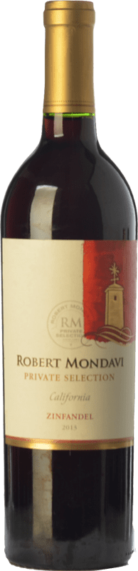 Free Shipping | Red wine Robert Mondavi Private Selection Oak United States Zinfandel 75 cl