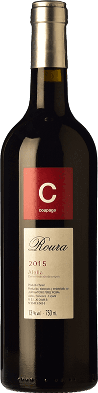 6,95 € | Red wine Roura Coupage Aged D.O. Alella Spain Merlot, Grenache, Cabernet Sauvignon 75 cl