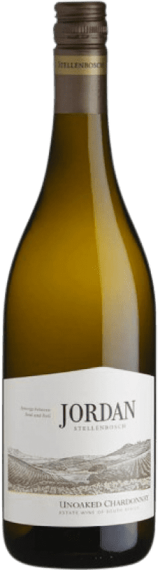 Бесплатная доставка | Белое вино Jordan Unoaked I.G. Stellenbosch Coastal Region Южная Африка Chardonnay 75 cl