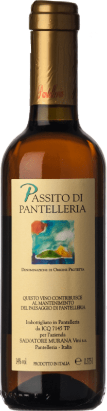 28,95 € Kostenloser Versand | Süßwein Salvatore Murana D.O.C. Passito di Pantelleria Halbflasche 37 cl