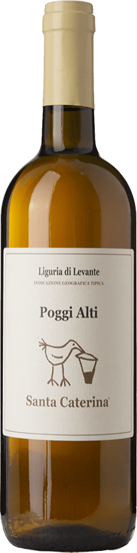 Free Shipping | White wine Santa Caterina Poggi Alti I.G.T. Liguria di Levante Liguria Italy Vermentino 75 cl
