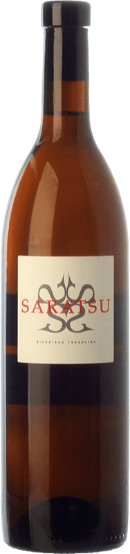 15,95 € | Белое вино Saratsu D.O. Bizkaiko Txakolina Страна Басков Испания Riesling, Hondarribi Zuri, Hondarribi Zerratia 75 cl