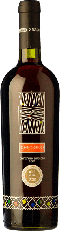 Бесплатная доставка | Красное вино SassuVini RossoSassu D.O.C. Cannonau di Sardegna Sardegna Италия Cannonau 75 cl