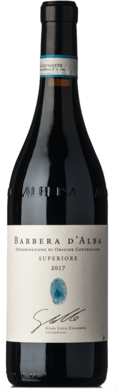 Бесплатная доставка | Красное вино Segni di Langa Superiore D.O.C. Barbera d'Alba Пьемонте Италия Barbera 75 cl