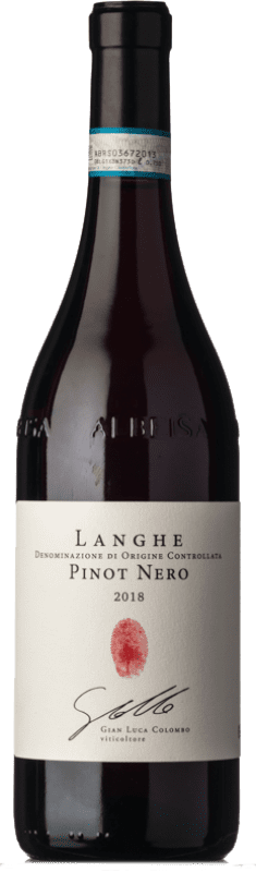 Kostenloser Versand | Rotwein Segni di Langa D.O.C. Langhe Piemont Italien Pinot Noir — Spätburgunder 75 cl