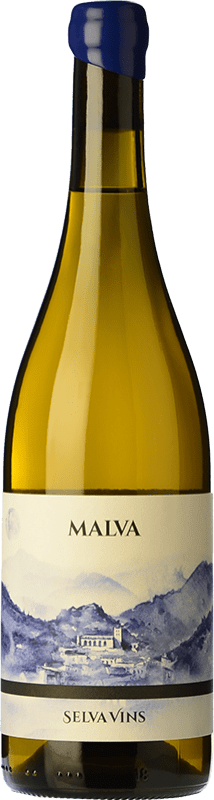 Бесплатная доставка | Белое вино Selva Malva Crianza — Крианса I.G.P. Vi de la Terra de Mallorca Майорка Испания Malvasia — Мальвасия 75 cl