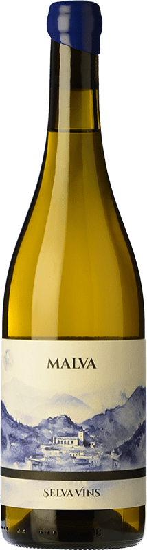 Envío gratis | Vino blanco Selva Malva Crianza I.G.P. Vi de la Terra de Mallorca Mallorca España Malvasía 75 cl