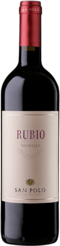 Бесплатная доставка | Красное вино San Polo Rubio I.G.T. Toscana Тоскана Италия Sangiovese — Санджовезе 75 cl