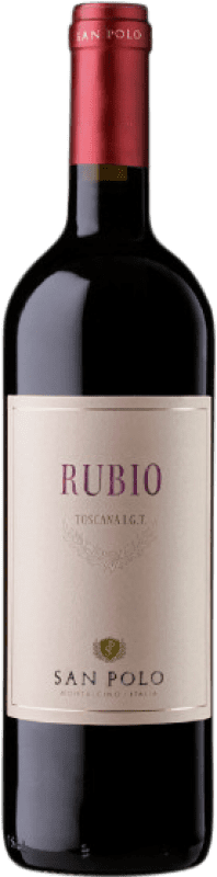 14,95 € | Red wine San Polo Rubio I.G.T. Toscana Tuscany Italy Sangiovese Bottle 75 cl