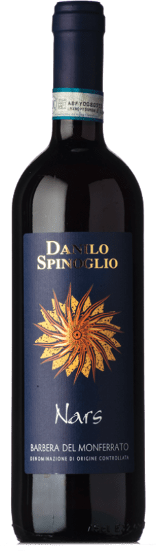 6,95 € | Red wine Spinoglio Vivace Nars D.O.C. Barbera del Monferrato Piemonte Italy Barbera 75 cl