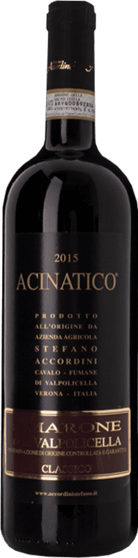 47,95 € Envío gratis | Vino tinto Stefano Accordini Acinatico D.O.C.G. Amarone della Valpolicella