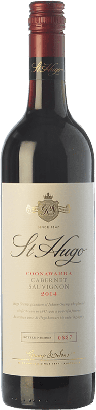 Free Shipping | Red wine St. Hugo Aged I.G. Southern Australia Coonawarra Australia Cabernet Sauvignon 75 cl