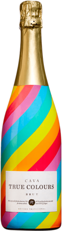 9,95 € | Белое игристое вино Sumarroca True Colors брют Молодой D.O. Cava Каталония Испания Macabeo, Xarel·lo, Chardonnay, Parellada 75 cl