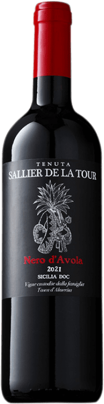 9,95 € Kostenloser Versand | Rotwein Tasca Conti d'Almerita Sallier de la Tour D.O.C. Sicilia