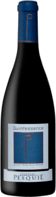Envío gratis | Vino Tinto Château Pesquié Quintessence A.O.C. Côtes du Ventoux Rhône Francia Syrah, Garnacha Eco — Ecológico 75 cl Château Pesquié Quintessence Côtes du Ventoux Eco — Ecológico 75 cl