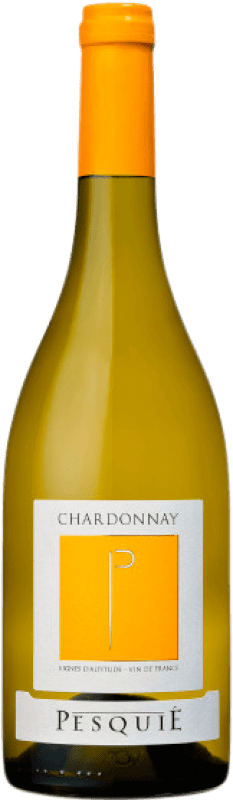 送料無料 | 白ワイン Château Pesquié Blanc ローヌ フランス Chardonnay 75 cl