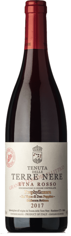 124,95 € | Red wine Tenuta Nere Calderara Sottana Prephylloxera D.O.C. Etna Sicily Italy Nerello Mascalese, Nerello Cappuccio Bottle 75 cl