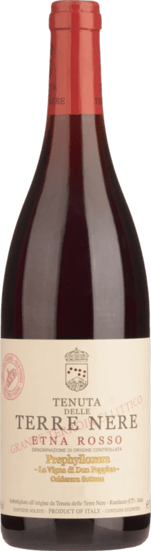 89,95 € Spedizione Gratuita | Vino Rosso Tenuta Nere Calderara Sottana Prephylloxera D.O.C. Etna Eco — Biologico