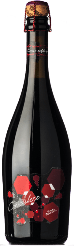 Spedizione Gratuita | Vino rosso Pederzana Cantolibero D.O.C. Lambrusco Grasparossa di Castelvetro Emilia-Romagna Italia Lambrusco 75 cl