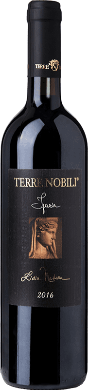 Бесплатная доставка | Красное вино Terre Nobili Ipazia I.G.T. Calabria Calabria Италия Nerello Mascalese, Nerello Cappuccio 75 cl