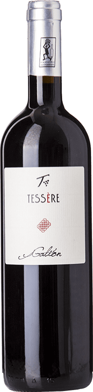 Бесплатная доставка | Красное вино Tessère Galiòn D.O.C. Piave Венето Италия Merlot 75 cl