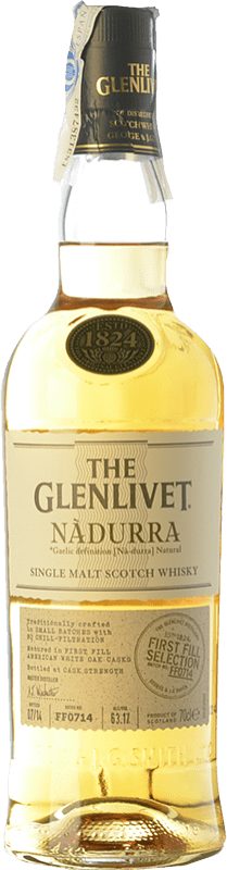 Kostenloser Versand | Single Malt Whisky Glenlivet Nàdurra First Fill Auswahl Speyseite Großbritannien 70 cl