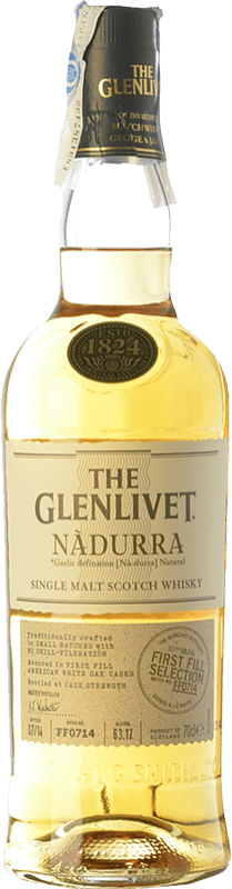 Бесплатная доставка | Виски из одного солода Glenlivet Nàdurra First Fill Selection Списайд Объединенное Королевство 70 cl