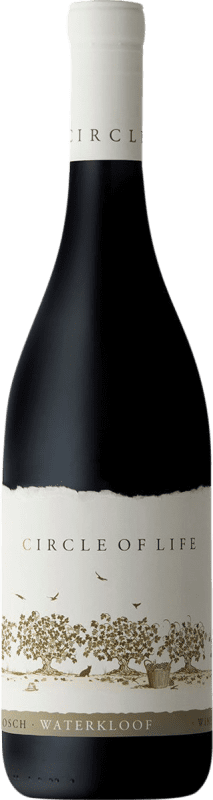 Envio grátis | Vinho tinto Waterkloof Red Circle of Life I.G. Stellenbosch Coastal Region África do Sul Merlot, Syrah, Cabernet Franc, Petit Verdot Biológico 75 cl