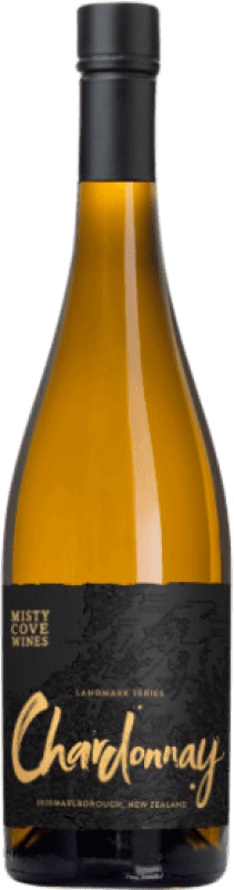 Бесплатная доставка | Белое вино Misty Cove Landmark I.G. Marlborough Новая Зеландия Chardonnay — Шардоне 75 cl