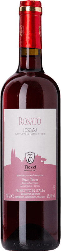 Free Shipping | Rosé wine Tiezzi Rosato I.G.T. Toscana Tuscany Italy Sangiovese 75 cl