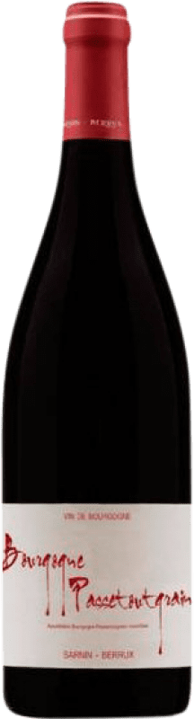 Kostenloser Versand | Rotwein Sarnin-Berrux Passe Tout Grains A.O.C. Bourgogne Burgund Frankreich Spätburgunder, Gamay Ökologisch 75 cl