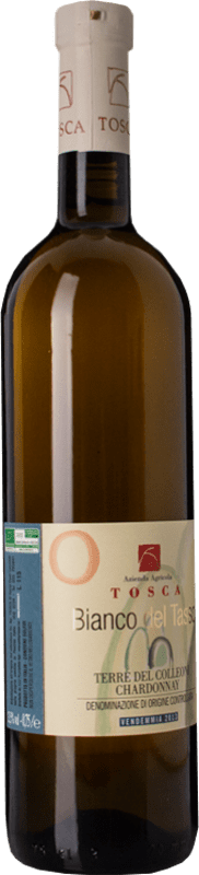 Free Shipping | White wine Tosca Bianco del Tasso D.O.C. Colleoni - Terre del Colleoni Lombardia Italy Chardonnay Organic 75 cl