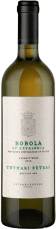 Envoi gratuit | Vin blanc Petrakopoulos Thymari Petras P.D.O. Robola of Kefalonia Cefalonia Grèce Robola 75 cl