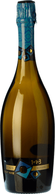 U Més U 1 + 1 Igual a 3 Blanc de Noirs Pinot Negro Brut Nature Cava Reserva 75 cl