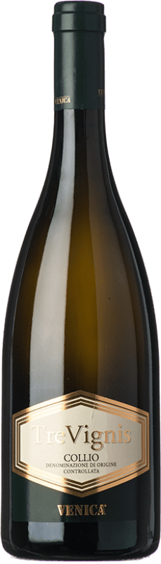 送料無料 | 白ワイン Venica & Venica Tre Vignis Bianco D.O.C. Collio Goriziano-Collio フリウリ - ヴェネツィアジュリア イタリア Chardonnay, Sauvignon, Friulano 75 cl