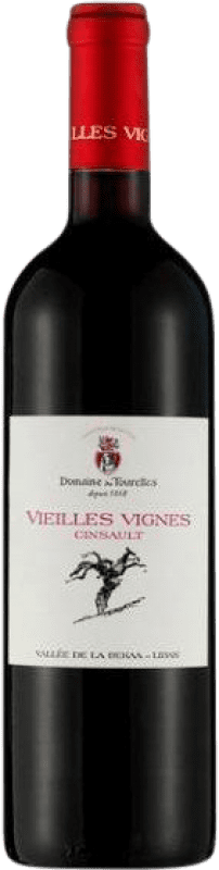 Бесплатная доставка | Красное вино Domaine des Tourelles Vieilles Vignes Bekaa Valley Ливан Cinsault 75 cl