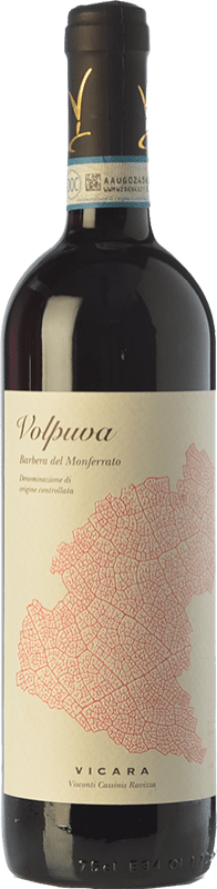 13,95 € Envío gratis | Vino tinto Vicara Volpuva D.O.C. Barbera del Monferrato