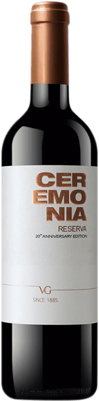 Free Shipping | Red wine Vicente Gandía Ceremonia Reserve D.O. Utiel-Requena Valencian Community Spain Tempranillo, Cabernet Sauvignon, Bobal 75 cl