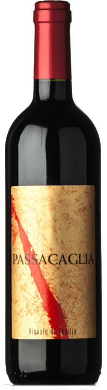 Бесплатная доставка | Красное вино Vignale di Cecilia Passacaglia I.G.T. Veneto Венето Италия Merlot — Мерло, Cabernet Sauvignon — Каберне Совиньон 75 cl