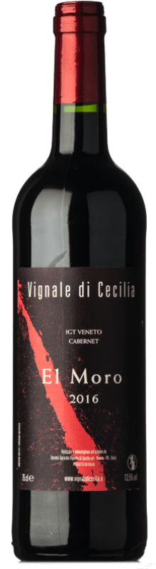 Бесплатная доставка | Красное вино Vignale di Cecilia El Moro I.G.T. Veneto Венето Италия Cabernet Franc — Каберне Фран, Carmenère — Карменер 75 cl