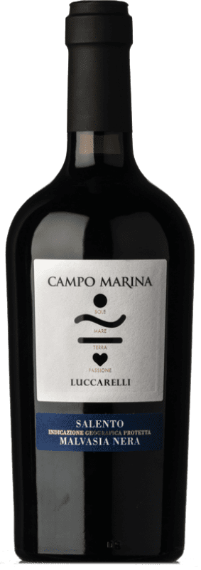 15,95 € | Красное вино Vigneti del Salento Luccarelli Campo Marina I.G.T. Salento Апулия Италия Malvasia Black 75 cl