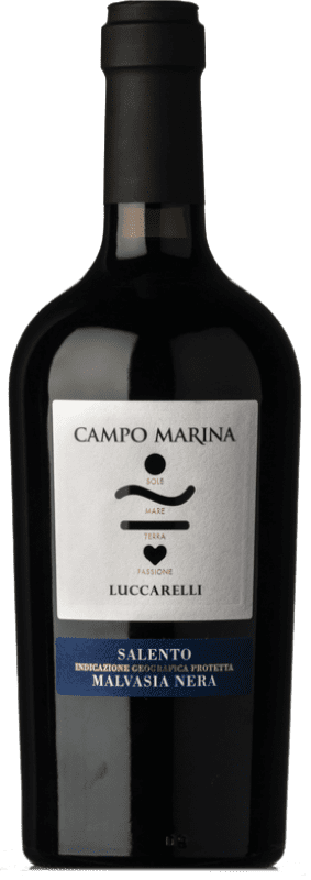 15,95 € Бесплатная доставка | Красное вино Vigneti del Salento Luccarelli Campo Marina I.G.T. Salento