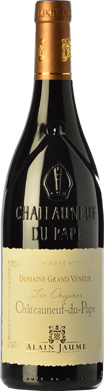 免费送货 | 红酒 Alain Jaume Grand Veneur Les Origines 岁 A.O.C. Châteauneuf-du-Pape 罗纳 法国 Syrah, Grenache, Mourvèdre 75 cl