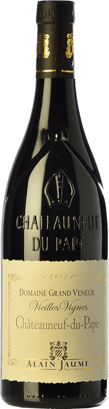 73,95 € 免费送货 | 红酒 Alain Jaume Grand Veneur Vieilles Vignes 岁 A.O.C. Châteauneuf-du-Pape