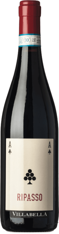 Spedizione Gratuita | Vino rosso Villabella D.O.C. Valpolicella Ripasso Veneto Italia Corvina, Rondinella, Corvinone 75 cl