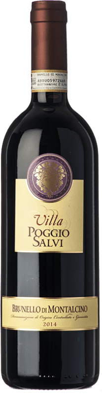 Бесплатная доставка | Красное вино Poggio Salvi D.O.C.G. Brunello di Montalcino Тоскана Италия Sangiovese 75 cl