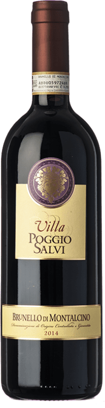 Бесплатная доставка | Красное вино Poggio Salvi D.O.C.G. Brunello di Montalcino Тоскана Италия Sangiovese — Санджовезе 75 cl